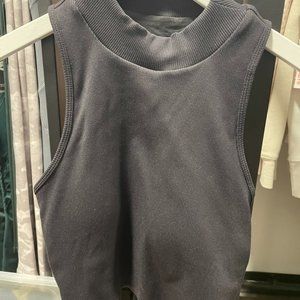 ALO Goddess Rib Cropped Dynamite Bra Tank